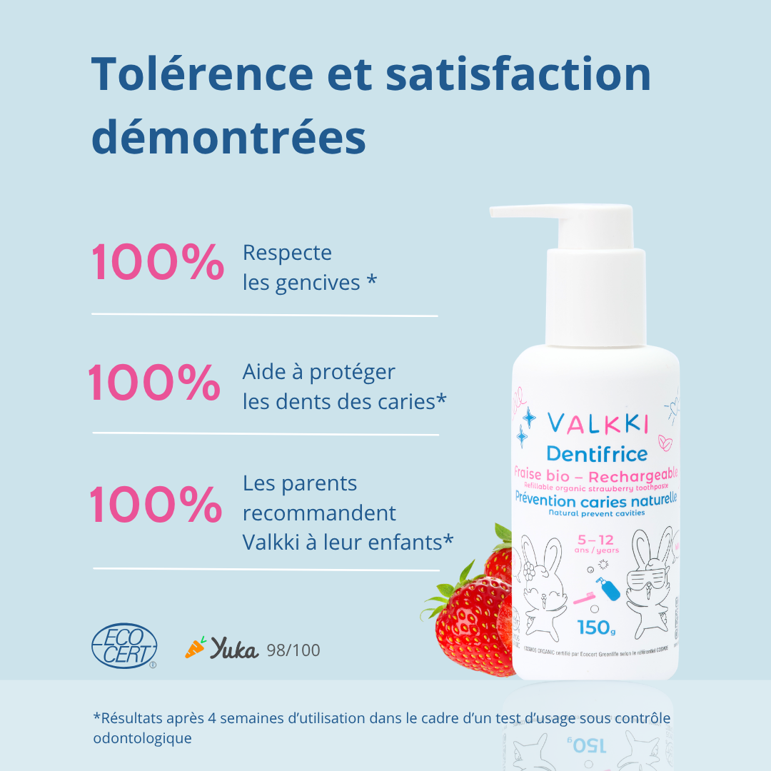 Dentifrice Fraise Bio - Enfant