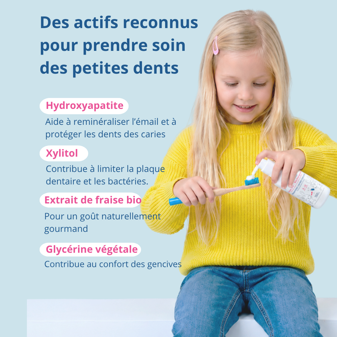 Dentifrice Fraise Bio - Enfant