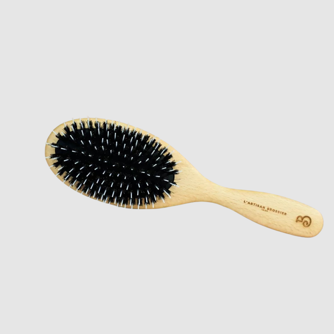 Brosse Sanglier et Picots Démêlante et Soin Hêtre Clair