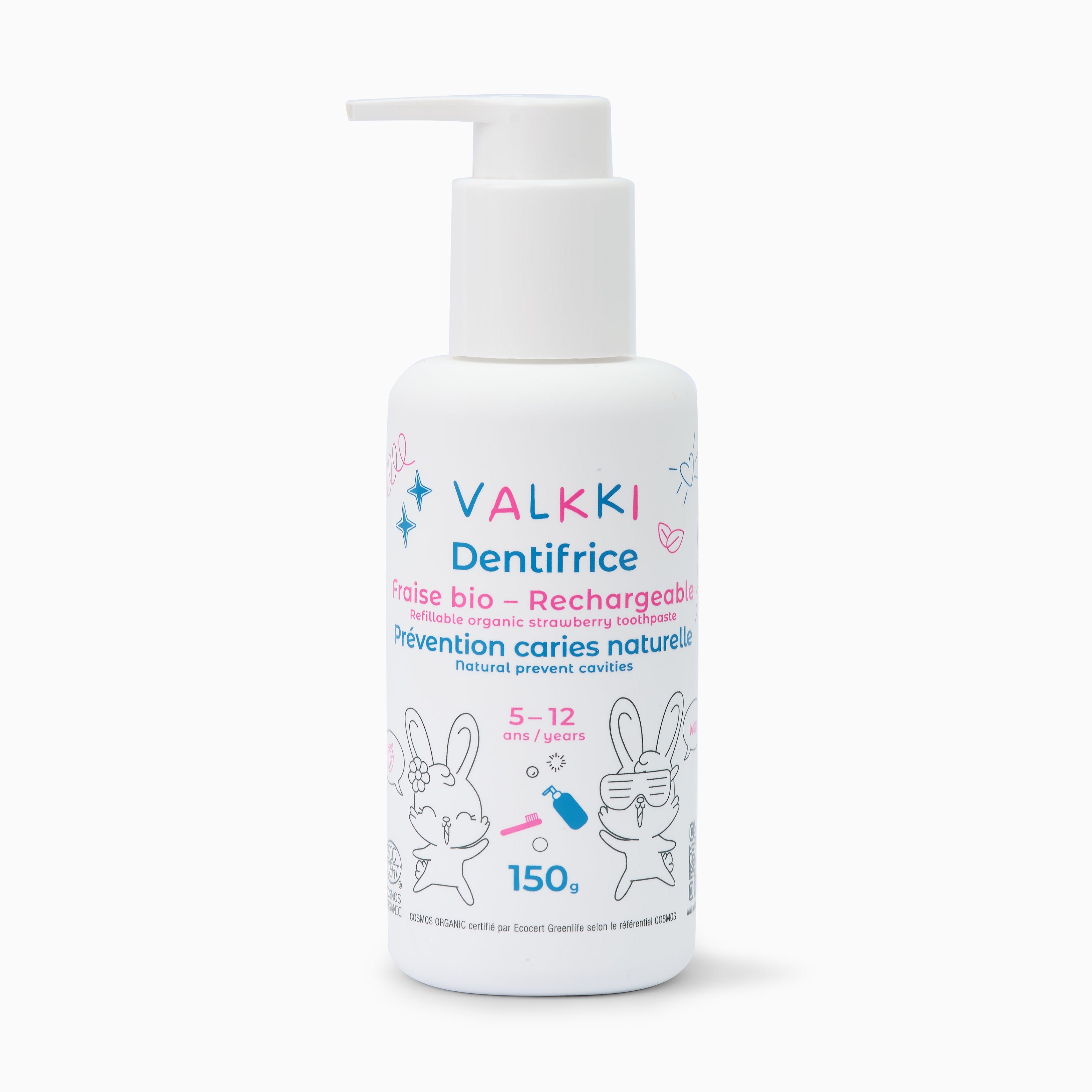 Dentifrice Fraise Bio - Enfant