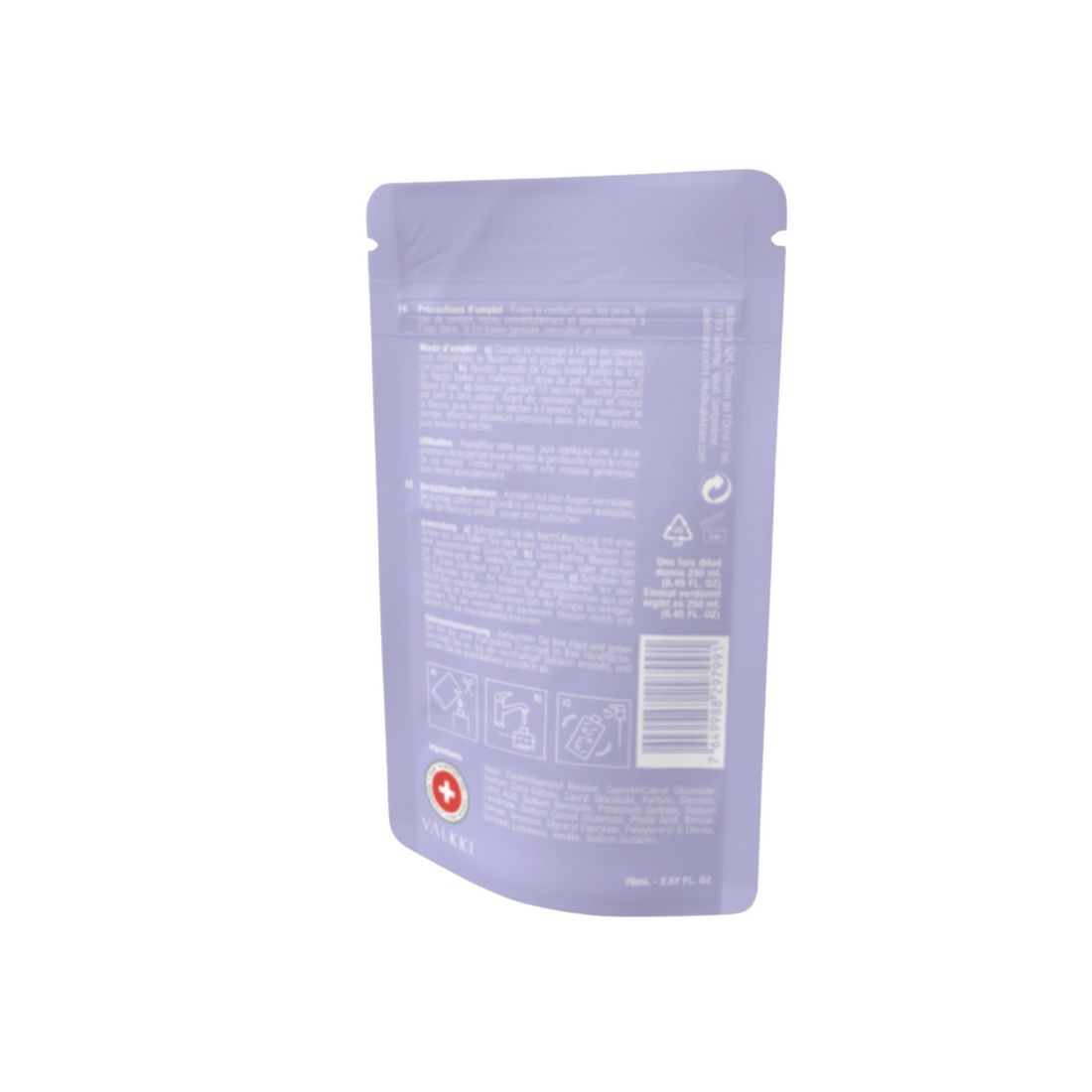 Gel Douche Concentré à Diluer : Vague Sucrée