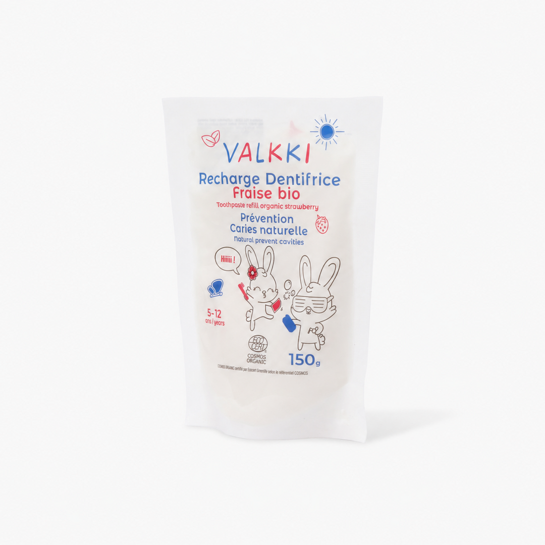 Recharge Dentifrice Fraise bio
