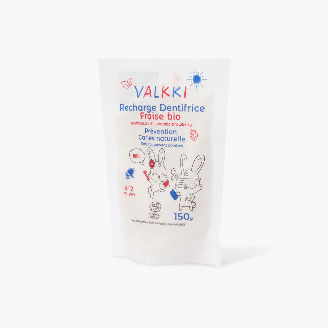 Recharge Dentifrice Fraise bio